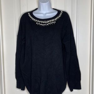 Sale! ☄️NWT! Gabrielle Priscilla Pearl Sweater Size XXL
